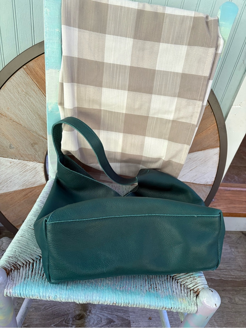Portland Leather Seaglass Naomi, OS Oversized - Picture 6 of 7